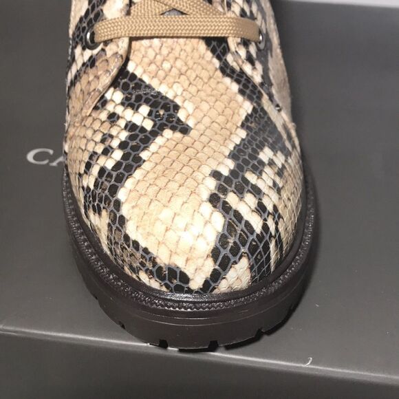 Vince Camuto Suede Leather Lace-Up Ankle Boots - Picture 5 of 7